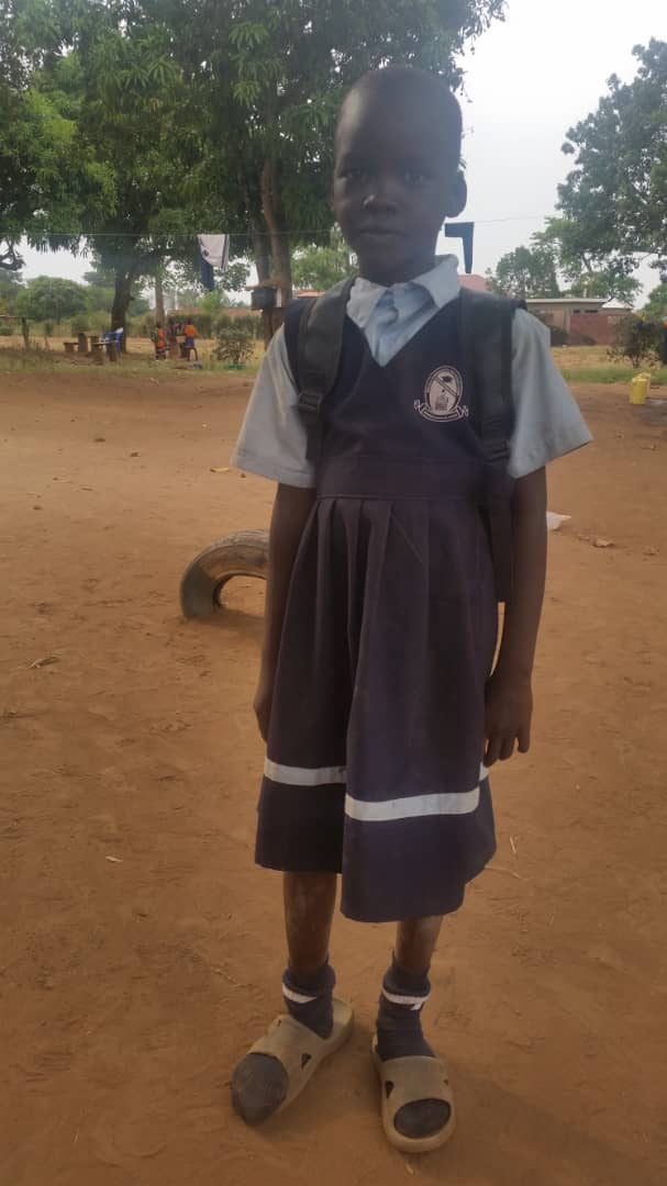 Nyanjema Peter. 6 years.
