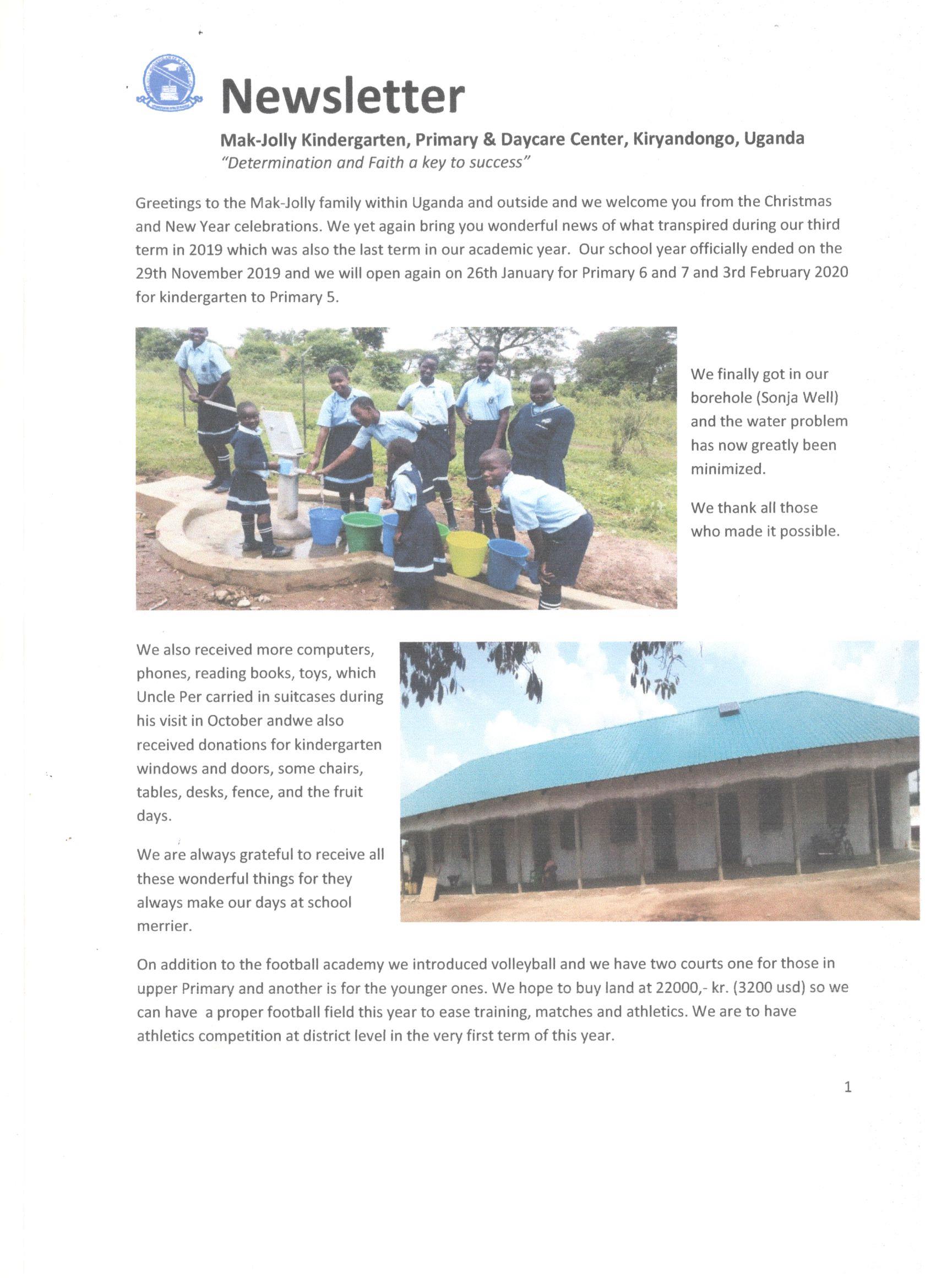 Newsletter term 3 2019
