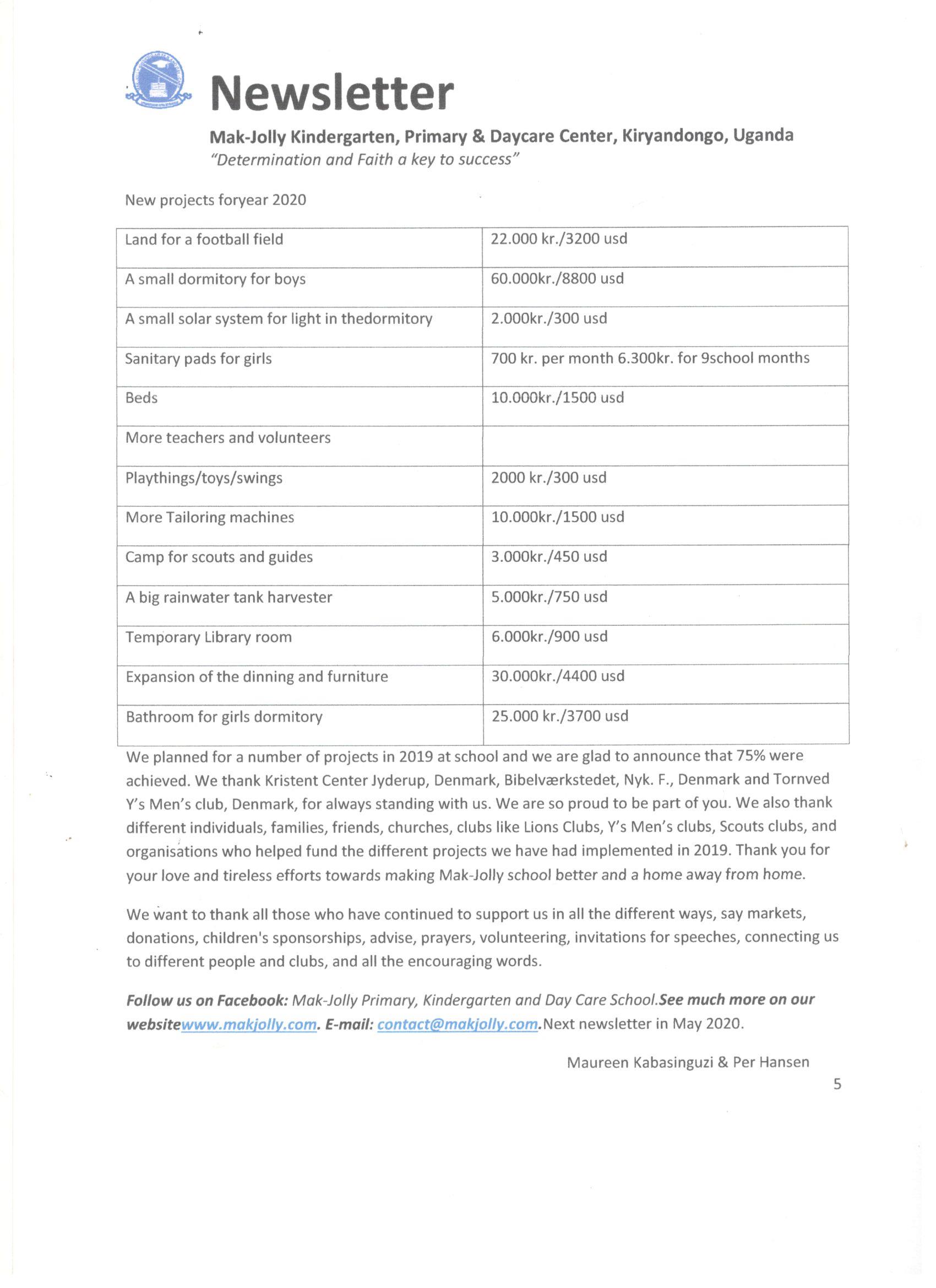 Newsletter term 3 2019