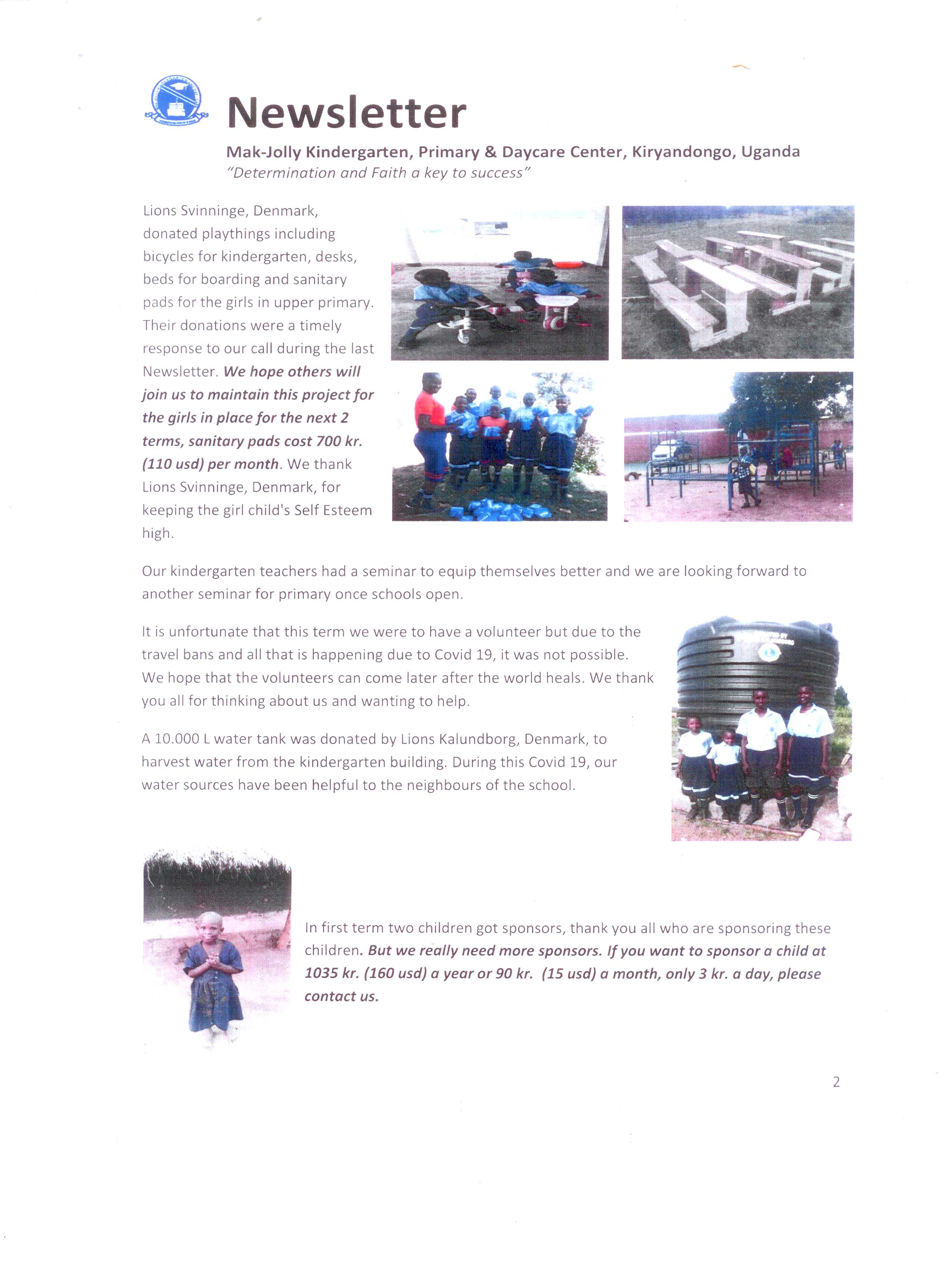 Newsletter term 1 2020