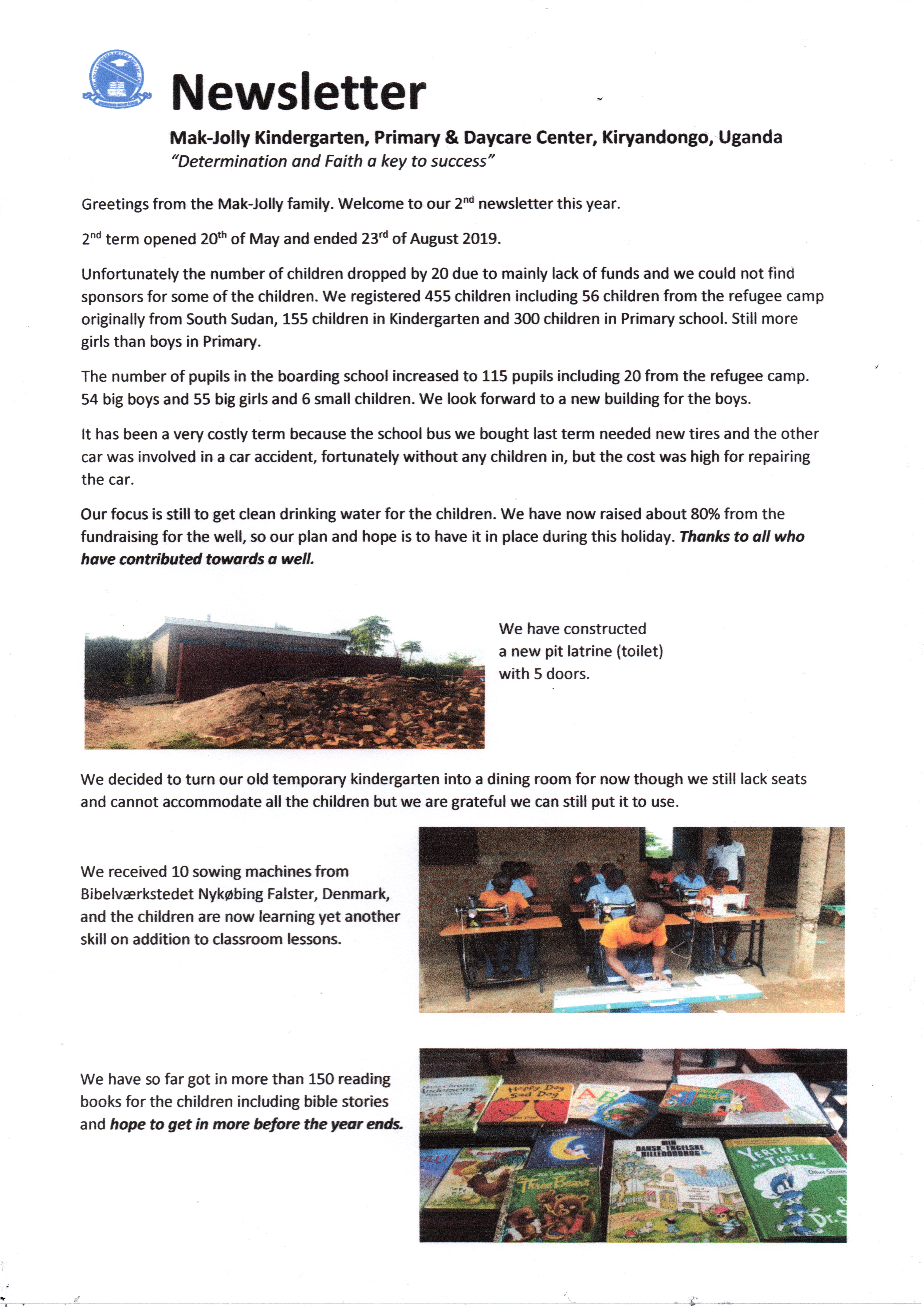 Newsletter term 2 2019