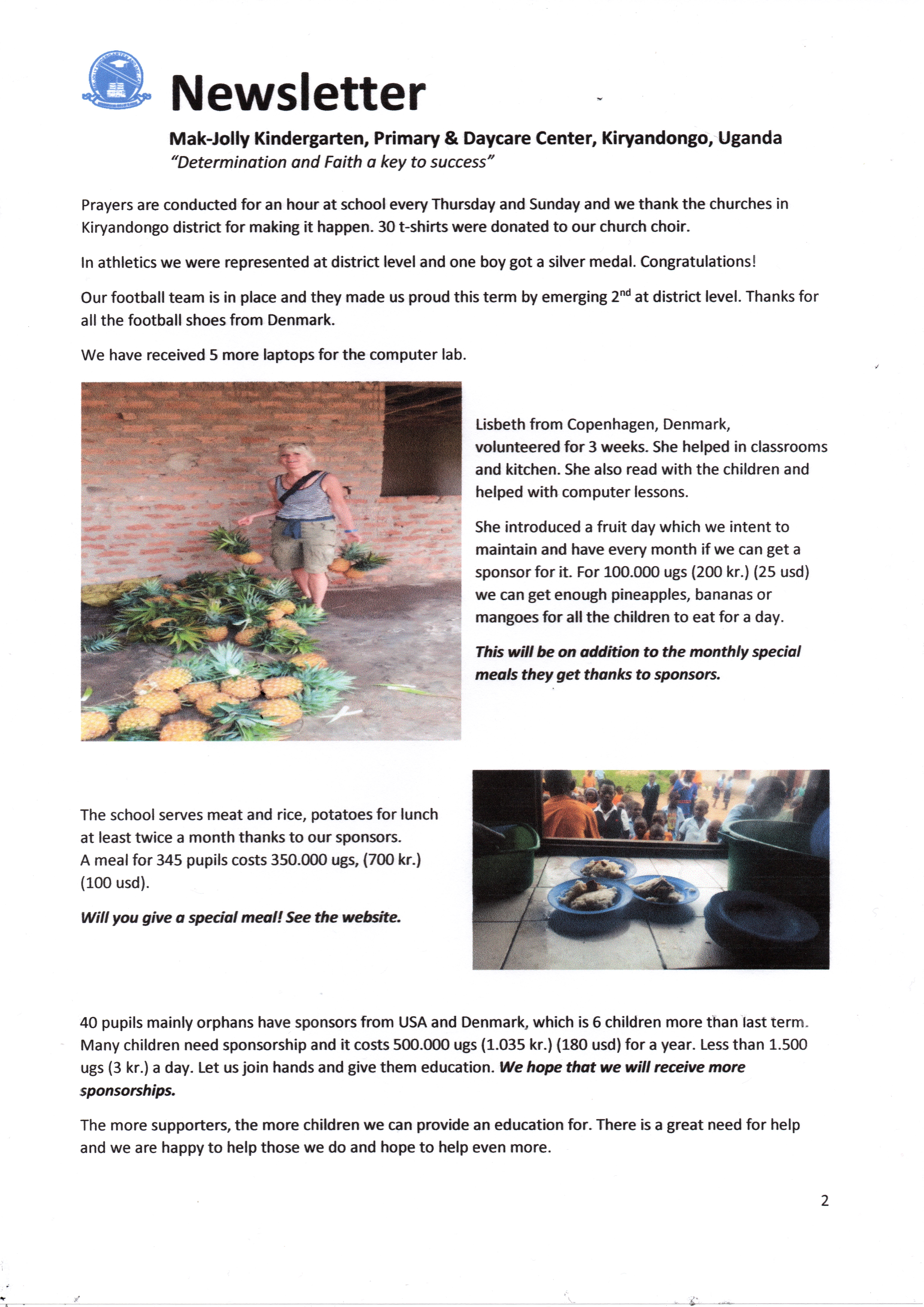 Newsletter term 2 2019