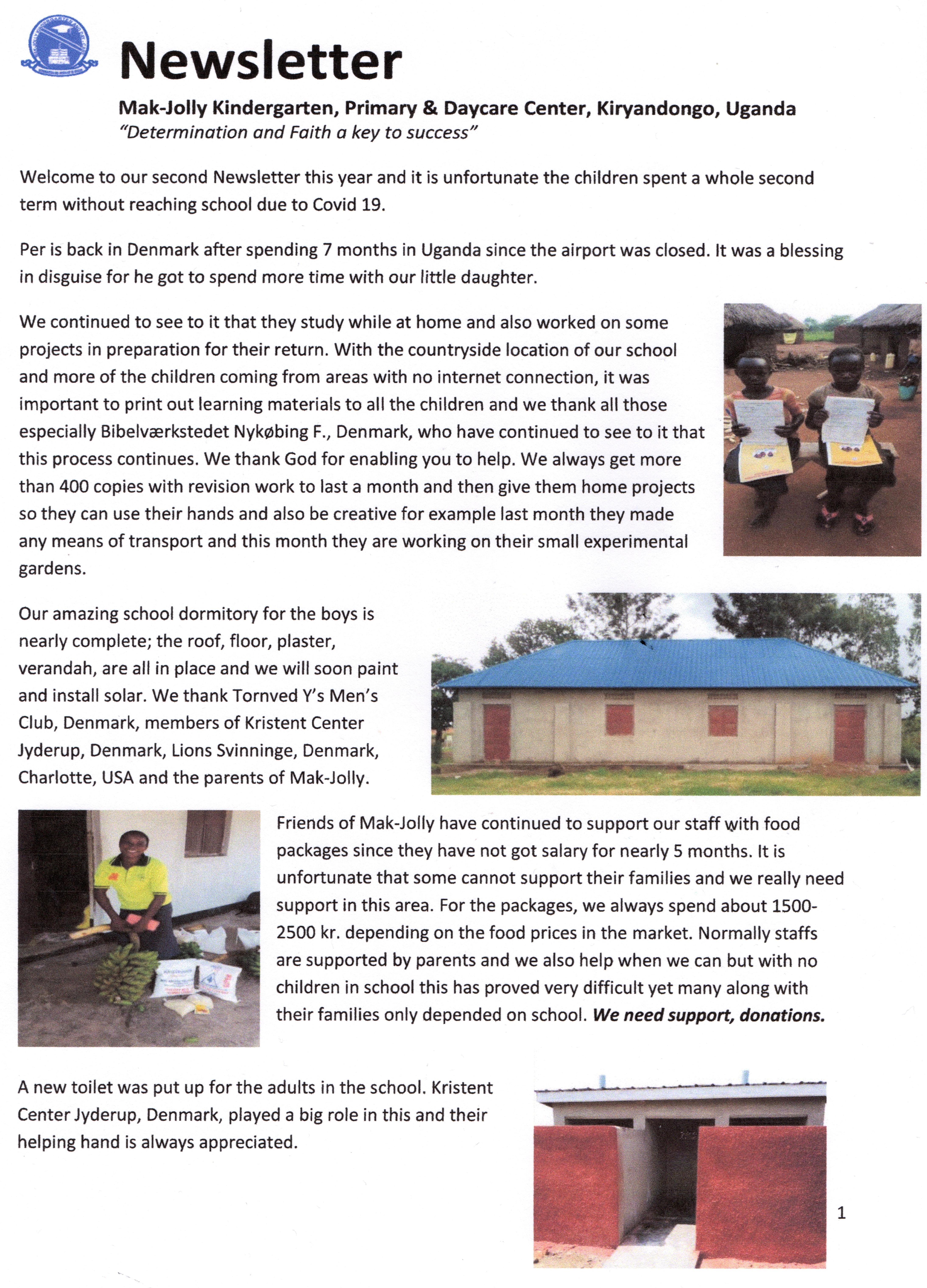 Newsletter term 2 2020