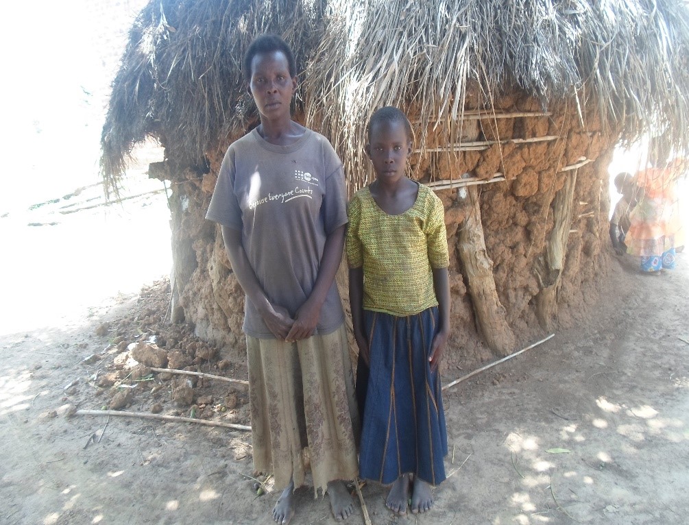 Mary Adeke. 11 years.